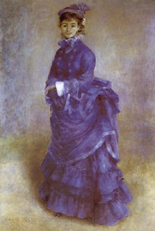 Pierre-Auguste Renoir woman of Paris Norge oil painting art